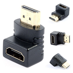 тв. аксесоар, букса HDMI женско, ъгъл