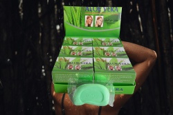 козметичен аксесоар, сапун Aloe Vera 100 гр. (12 бр. в цветна кутия)