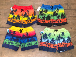 шорти мъжки, бандаж 3 джоба, черти от M до 2XL (12 бр. в стек, микс)