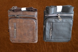 чанта за рамо, телешка кожа 5 джоба 19х21 см. 1720-1