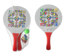 плажна играчка, бийч бал със Не се сърди човече 38х23х0,6 см. (R8)