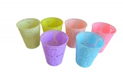 изделие от стъкло, кана за чай, дървен капак с пружина 1,8 л. 19х20 см. цветна кутия RM-1800