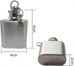 ключодържател, метална бутилка 10 oz (12 бр. в стек)(макс. отсъпка 10)