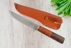домакински нож, ръчно изработен, дървена, кръгла дръжка в кания 30 см. (12 бр. в стек)