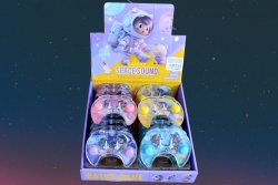 пластмасова водна игра 12х10,5 см. деца, космонафти брокат отзад (24 бр. в кутия 4 цвята) 826Р1