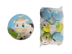 детска играчка, меко топче P.U. 10 см. (6 бр. в стек 3 модела, цветни) детска играчка, меко топче P.U. 10 см. (6 бр. в стек 3 модела, цветни)