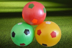 спортни стоки, топка за йога, голяма 600 гр. 2 модела, гладка и с бодли 4 цвята