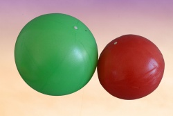 спортни стоки, топка, баланс 30 см. 2 цвята