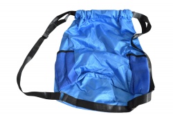 сувенирна чанта, тип раница от текстил 33х25х13 см. ръчно изработена от естествени материали