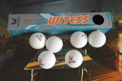 спортни стоки, топчета за тенис на маса 6 бр. х 40 мм. в кутия, качествени