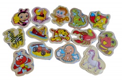 дървена играчка, писта- спускащи се автомобили 13х12х5 см. 92-718