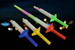 детска играчка, светеща, меч, разгъваем от пластмаса от 29 до 68 см. 4 цвята
