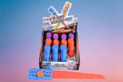 детска играчка от пластмаса, разгъващ се меч- спинър от 10 до 32,5 см. 883В (12 бр. в кутия) (R8)