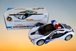 ДЕТСКА играчка от пластмаса, светеща, автомобил- полицейски BMW 3D 24х8х10 см.(Промоция- при покупка над 6 бр. базова цена 10,00 лв.)(R3)