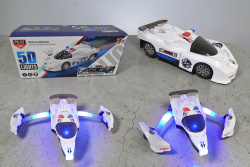 детска играчка, музикална, светеща, движещ се автомобил Бугати, става летящ предмет 25х4х5,5 см. 39350 детска играчка, музикална, светеща, движещ се автомобил Бугати, става летящ предмет 25х4х5,5 см. 39350