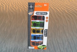 метален автобус, двуетажен (12 бр. в кутия 4 цвята) M8548-012/ YX002074 (R2)