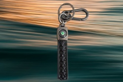 ключодържател, черен, верижка Land rover 15 см. (12 бр. в стек)(R3)