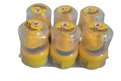 боя за обувки Biki безцветна, подходяща за всички цветове обувки 50 ml. (6 бр. в стек 144 бр. в кашон)(R3)