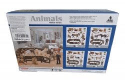 гумени играчки, диви животни в плик 15х21 см. (R8)