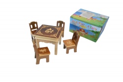 дървена играчка, лабиринт, основа,камион 21х10х15 см.