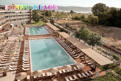 сувенир, магнитнa пластикa SUNNY BEACH Camelot Residanse двуизмерен 8,5х5,5 см. (R4)