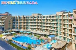 морски сувенир, платноходка от полеризин M.D.F. и мрежа 11х3х17 см. Sunny beach (4 бр. в кутия)(R4)