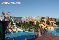 сувенири 5 бр. магнитни пластики 8,5х5,5 см. SUNNY BEACH/ BULGARIA 5 дизайна, двуизмерни на блистер 37,5х 9,5 см. 2 (R4)