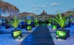сувенир, магнитнa пластикa SUNNY BEACH HOTEL LONGOZA двуизмерен 8,5х5,5 см. (R4)