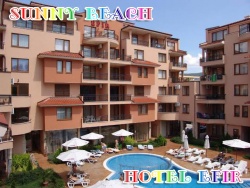 сувенир, магнитнa пластикa  SUNNY BEACH HOTEL KOTVA двуизмерен 8,5х5,5 см. (R4)
