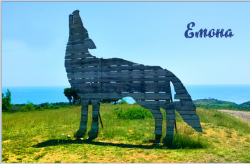 сувенир, магнитна пластика Sunny Beach Hotel Favorit (100 бр. в стек)