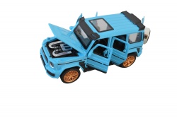 метална количка Mercedes maibah 1/24 отваря 6 врати 22х8х7 см. (8 бр. в кутия)