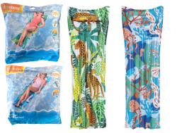 надувно изделие Besway дюшек, едноцветен 183х69 см. 2 модела 44033 (12 бр. в стек)