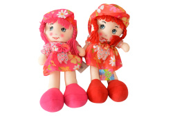 плюшена играчка, дете, момиченце 40 см.