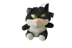 плюшена играчка, котка, около 25 см.