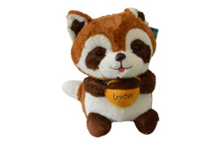 плюшена играчка, енот, около 30 см.