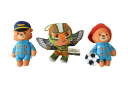 плюшена играчка, животни 10 см. (150 бр. в стек)