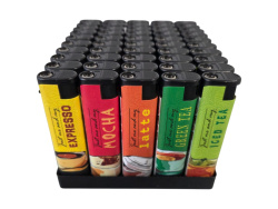 запалка, реотан, кафе, непокриваща (50 бр. в кутия, 1000 бр. в кашон, мах. отстъпка 10)