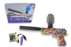 АВТОМАТИЧЕН пистолет, цветен с водни сачми 7-8 мм. 40,5 см. 921-1 зарядна батерия 14000 в кутия 18х23х5,4 см.(Промоция- при покупка на секция 36 бр. базова цена 6,00 euro) АВТОМАТИЧЕН пистолет, цветен с водни сачми 7-8 мм. 40,5 см. 921-1 зарядна батерия 14000 в кутия 18х23х5,4 см.(Промоция- при покупка на секция 36 бр. базова цена 6,00 euro)