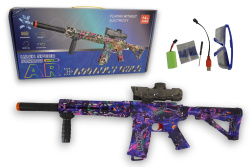 АВТОМАТ AR с водни сачми 7-8 мм. 76х30 см. зарядна, двойна батерия 14500 в кутия 47х21х5,5 см.(Промоция- при покупка на секция 12 бр. базова цена 17,00 euro) АВТОМАТ AR с водни сачми 7-8 мм. 76х30 см. зарядна, двойна батерия 14500 в кутия 47х21х5,5 см.(Промоция- при покупка на секция 12 бр. базова цена 17,00 euro)