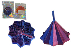 пластмасова играчка, много елементи 45 см. (12 бр. в стек)